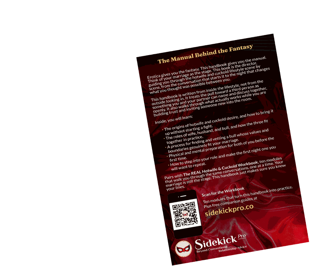 The Real Hotwife & Cuckold Handbook back cover