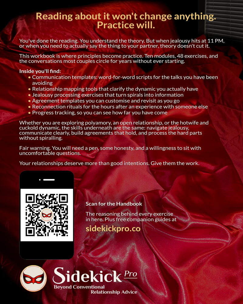 The Real Hotwife & Cuckold Handbook Workbook - Back Cover